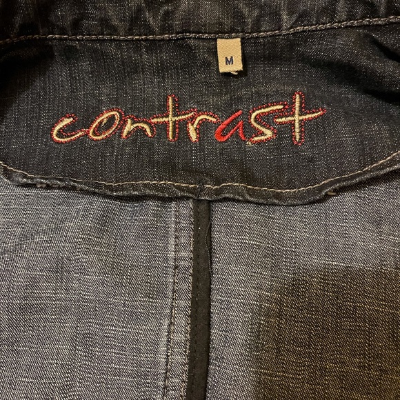 Denim Jacket by Contrast size Medium - Picture 9 of 9